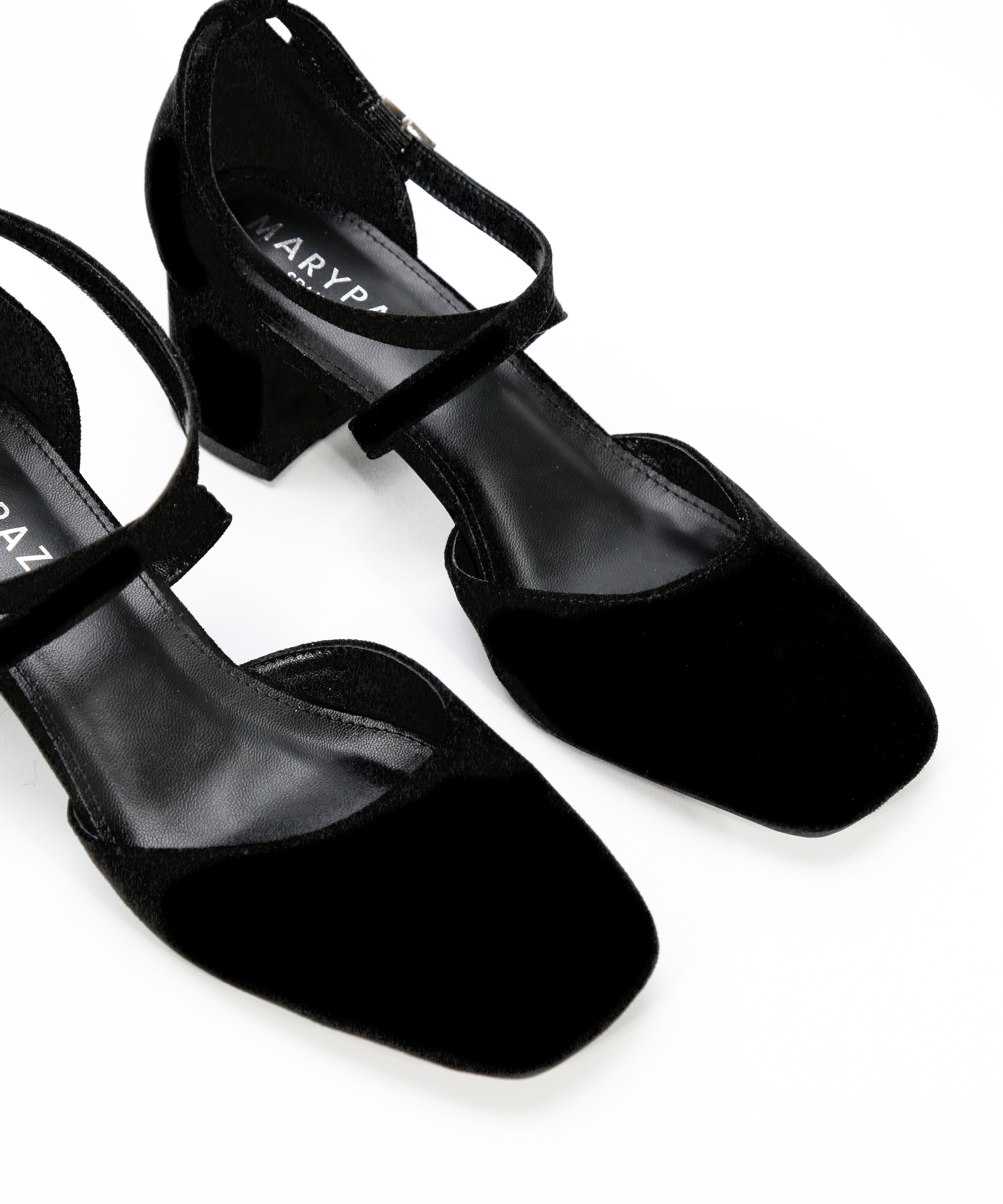 Sapatos salto tiras cruzadas image number null